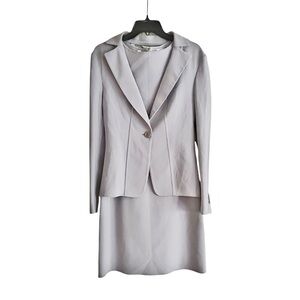 NWT Robert Talbott Periwinkle Grey Dress Suit Set, sz 4/6